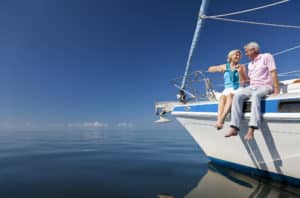 Retirees on Sailboat
