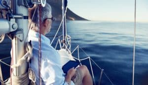Retiree on Sailboat