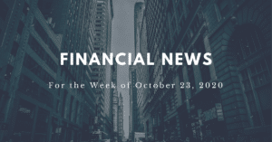 Financial news- Oct 23, 2020